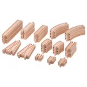 IKEA Lillabo 50-Piece Track Set Build Boundless Wooden Rail Adventures